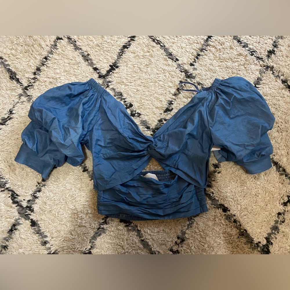 COPY - Anthropologie Tie back top